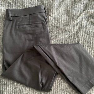 Gray Skinny dress pants